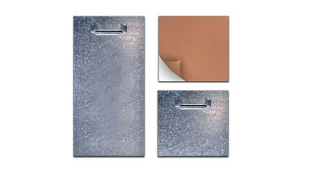 Alu Dibond Aufhaenger Spiegelbleche