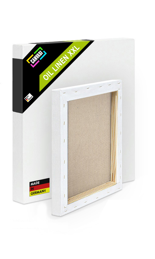 Öl Leinen - XXL - Bespannte Keilrahmen
