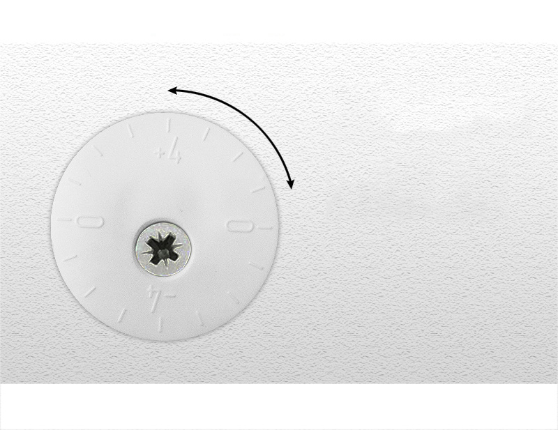 Wandaufhänger justierbar