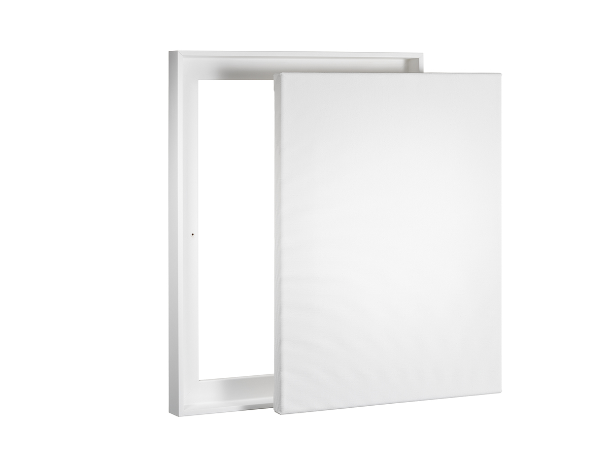 Schattenfugenrahmen Slim - Weiss - Standard Schattenfugenrahmen Slim - Weiss - Standard