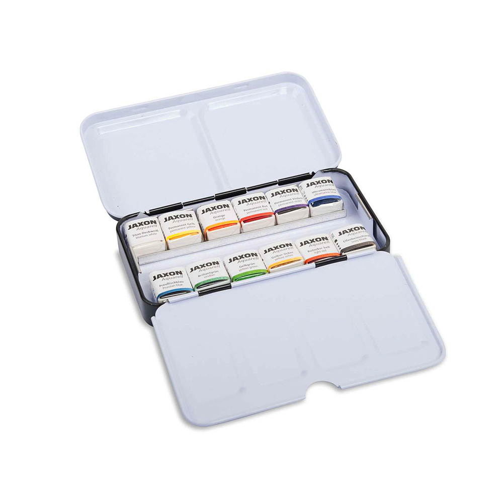 JAXON Aquarellkasten 12er-Set JAXON Aquarellkasten 12er-Set