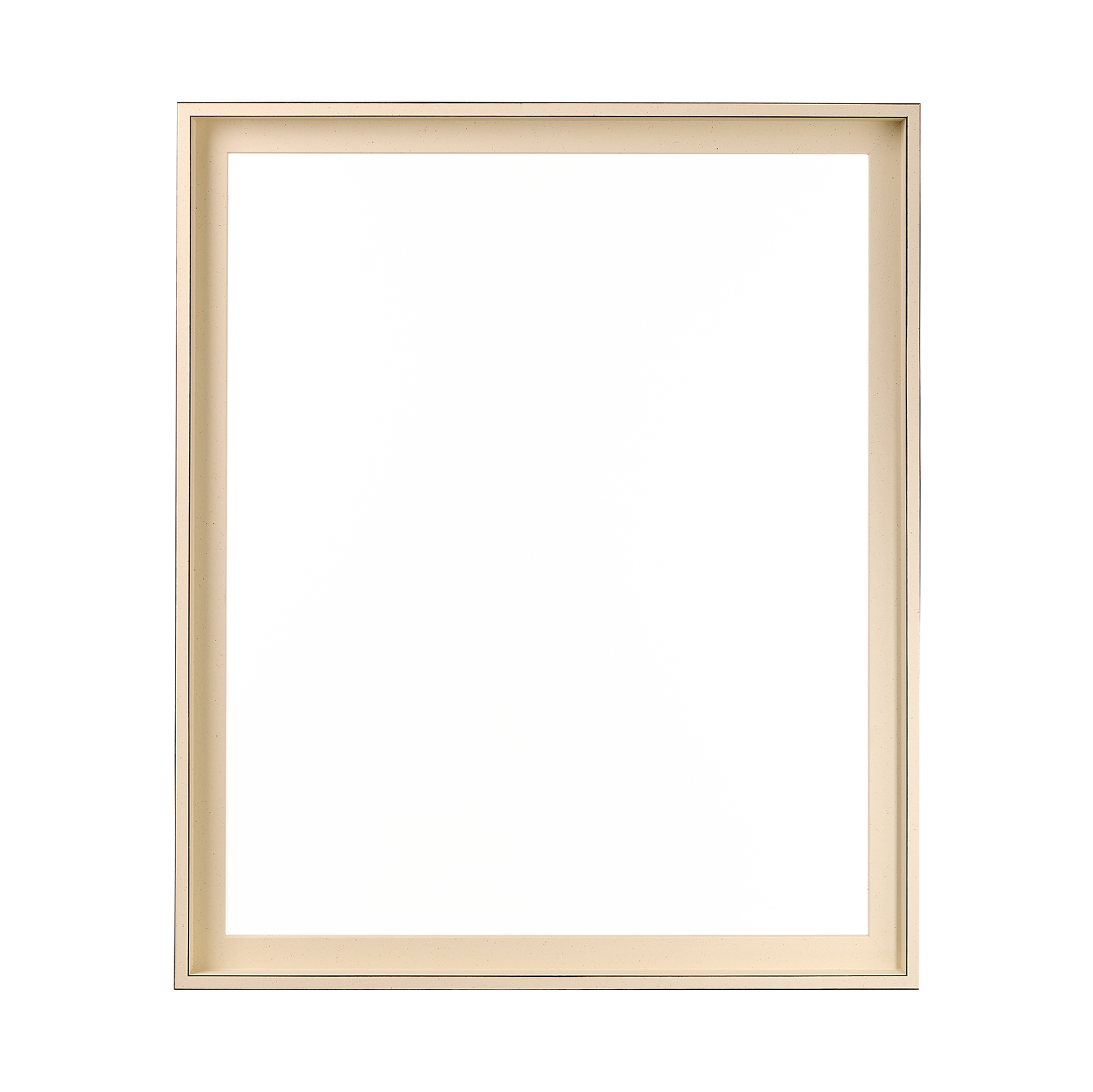 Schattenfugenrahmen - Vanille - Standard Schattenfugenrahmen - Vanille - Standard