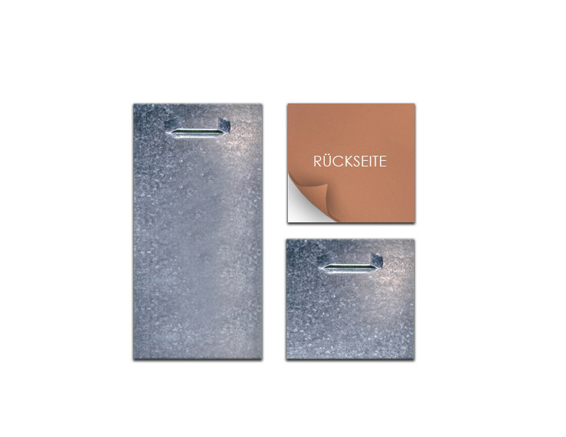 Aufhänger 10x30 cm - Dibond / Plexiglas / Forex / Metalplatten