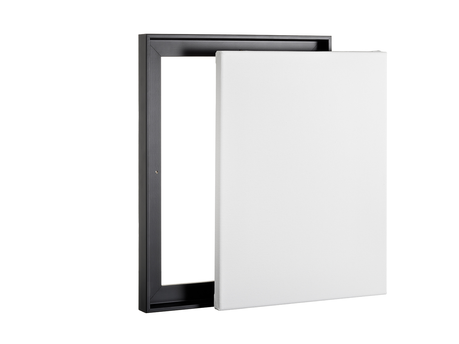 Schattenfugenrahmen Slim - Schwarz - Standard Schattenfugenrahmen Slim - Schwarz - Standard