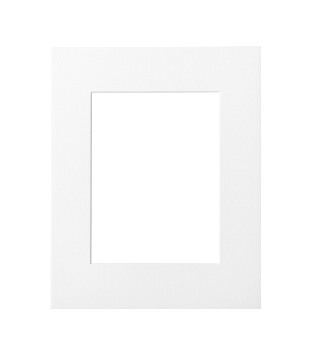 Passepartout weiss - 25 individuelle Größen - 1,5 mm stark