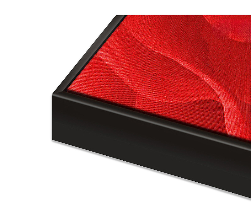 Schattenfugenrahmen - Schwarz - XXL