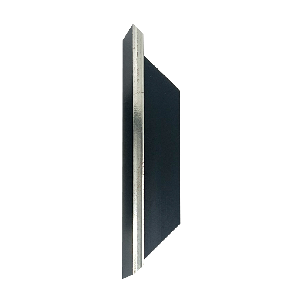 Musterstück Rahmenprofil Slim schwarz / silber - Standard Musterstück Rahmenprofil Slim schwarz / silber - Standard